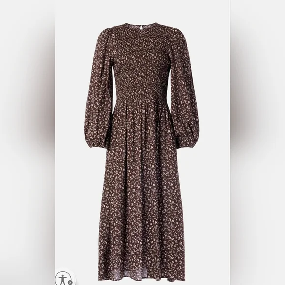 Melody Smocked Dress Madewell - Picture 5 of 9